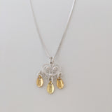 Sølje Heart 3-Spoon Necklace