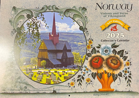 Calendar: Norway 2025 Collectors Calendar