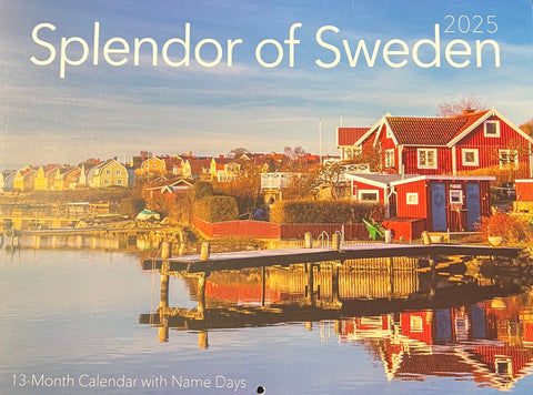 Calendar:  Sweden 2025