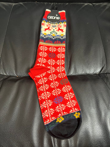 Christmas Reindeer Socks